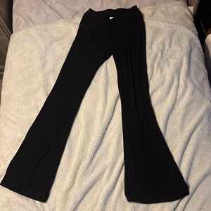 Target black flared leggings